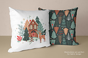 Christmas Folk Vector Collection, a Pattern Graphic by Molly art (Thumbnail 9 of 12)