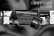 faceless marketing canva ebook black, a Marketing Template by Design Pro Templates (Thumbnail 10 of 13)