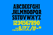 Blessed Bandit Font, a Font by MightySHORT (Thumbnail 4 of 4)