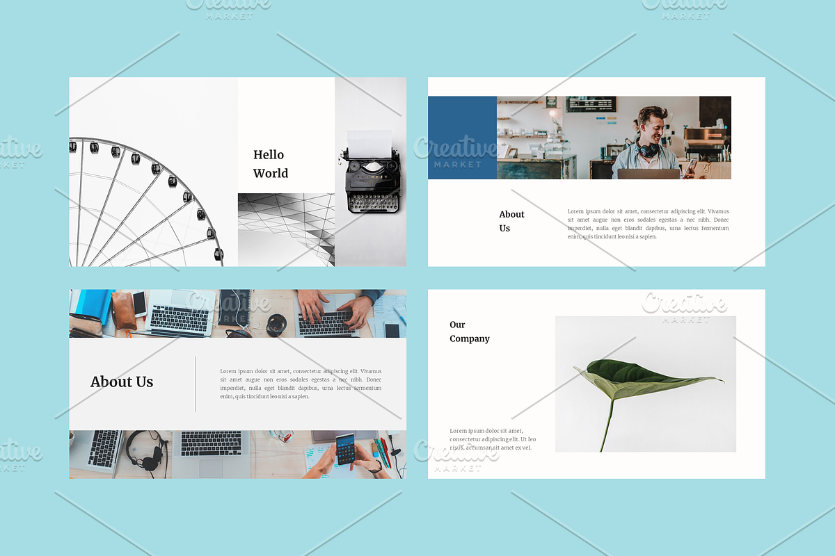 ZMPLE - Powerpoint Template, a Presentation Template by Pixelz Studio (Photo 2 of 10)
