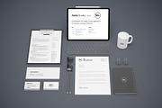 Elegant Stationery / Branding Mockup, a Print Template by Designrepos (Thumbnail 5 of 8)