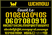 The Time font, a Font by weknow (Thumbnail 4 of 8)