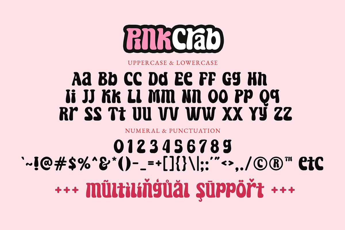 Pink Crab - Cute Retro Font, a Serif Font by Airotype (Photo 8 of 10)