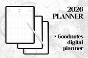 2026 digital planner diary, a Templates & Theme by dott (Thumbnail 2 of 5)