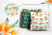 Sea-buckthorn, watercolor collection, an Illustration by Mallinka (Thumbnail 9 of 11)