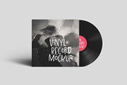 Vinyl Record Cover Mockups, a Packaging Mockup by artimasa (Thumbnail 3 of 7)