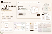 Occasion Atelier Celebration Website, a HTML Template by GeorgeMichel (Thumbnail 1 of 10)