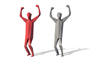 Low Poly Posed People Pack 6, a Characters & Person 3D Model by Tedi Permana (Thumbnail 11 of 12)