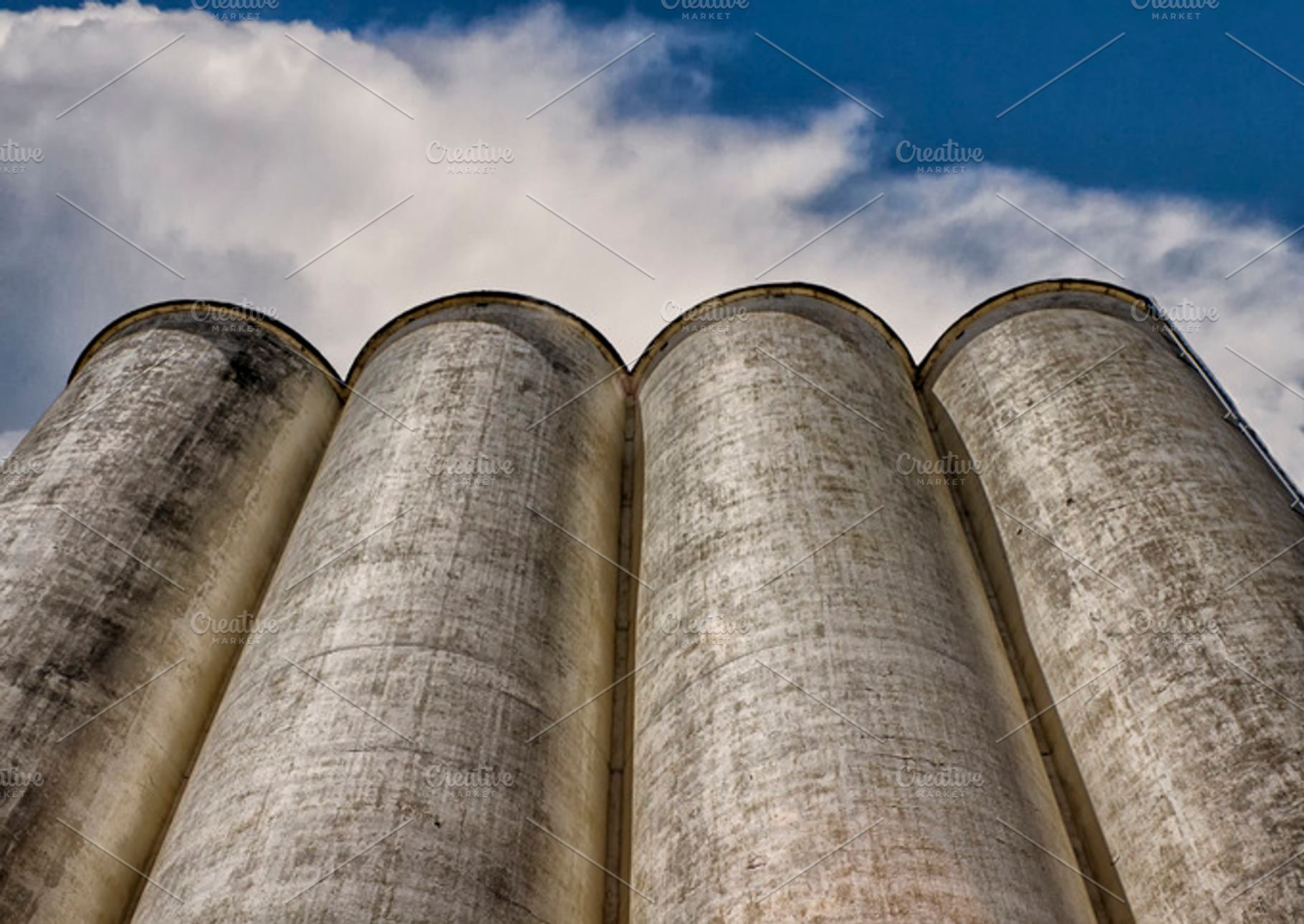 Towering Grain Elevators, an Architecture Photo by RodeoPixels WesternImage