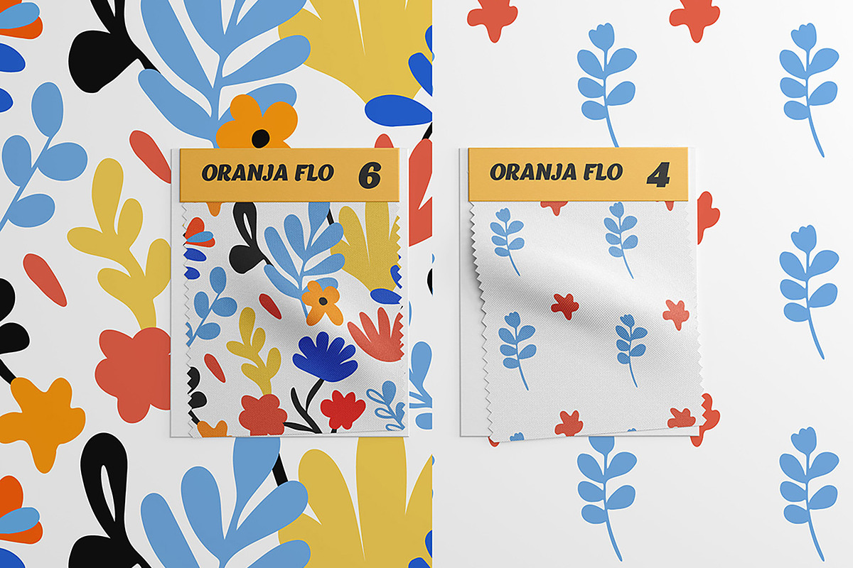 Scandinavian Floral Abstract Pattern, a Pattern Graphic by Asya Melkonyan Patterns (Photo 9 of 20)