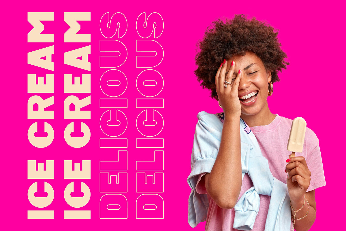 Austen Display Typeface, a Sans Serif Font by EltaMaxArt (Photo 7 of 12)