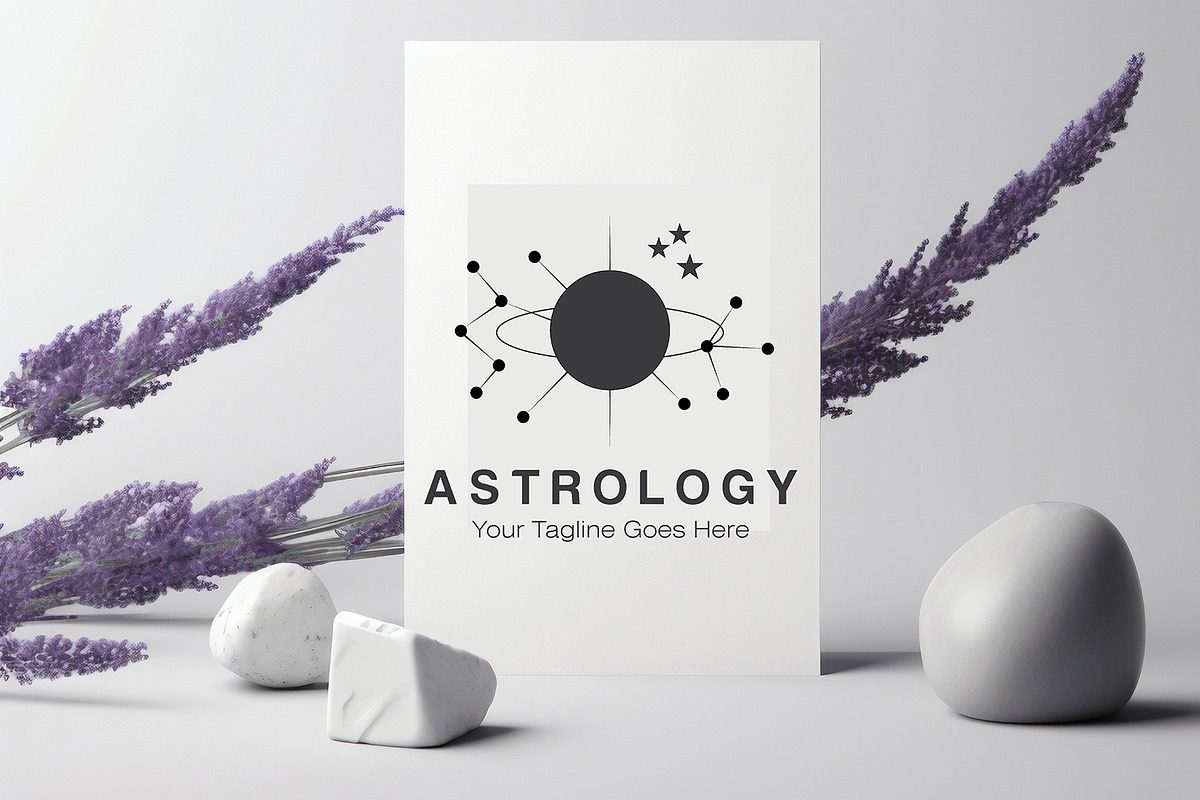 Modern Astrology Logo Collection, a Branding & Logo Template by YUDesignStore (Photo 11 of 15)