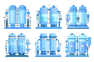 Water purification storages, an Illustration by Stock-Smart-Start