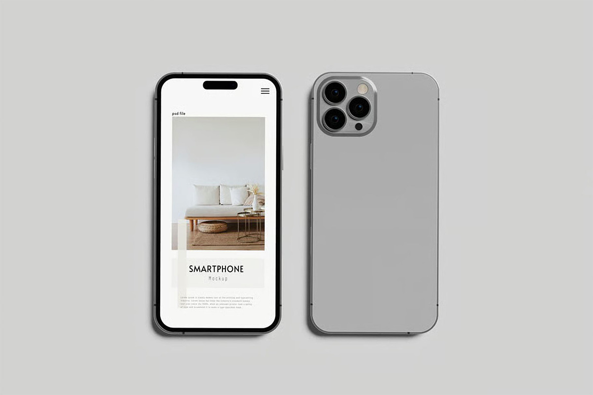 iPhone 14 Pro Max Mock-ups, an iPhone Mockup by zpackcreative (Photo 6 of 6)