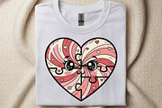 Groovy Valentine Clipart Bundle, an Illustration by SinaCreation (Thumbnail 7 of 11)