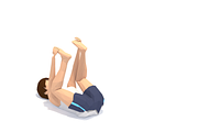 30 Yoga Pose Animations Bundle Woman, a Characters & Person 3D Model by Daniel Mikulik (Thumbnail 8 of 30)