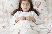 balloon Watercolor Graphics patterns, an Animal Illustration by TanyaSchuka (Thumbnail 8 of 10)