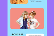 Podcast Music Landing Page, a Landing Page Template by ContestDesign (Thumbnail 3 of 6)