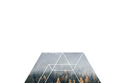 Hexagonal Masks, a Mask Mockup by VectorShop (Thumbnail 45 of 68)