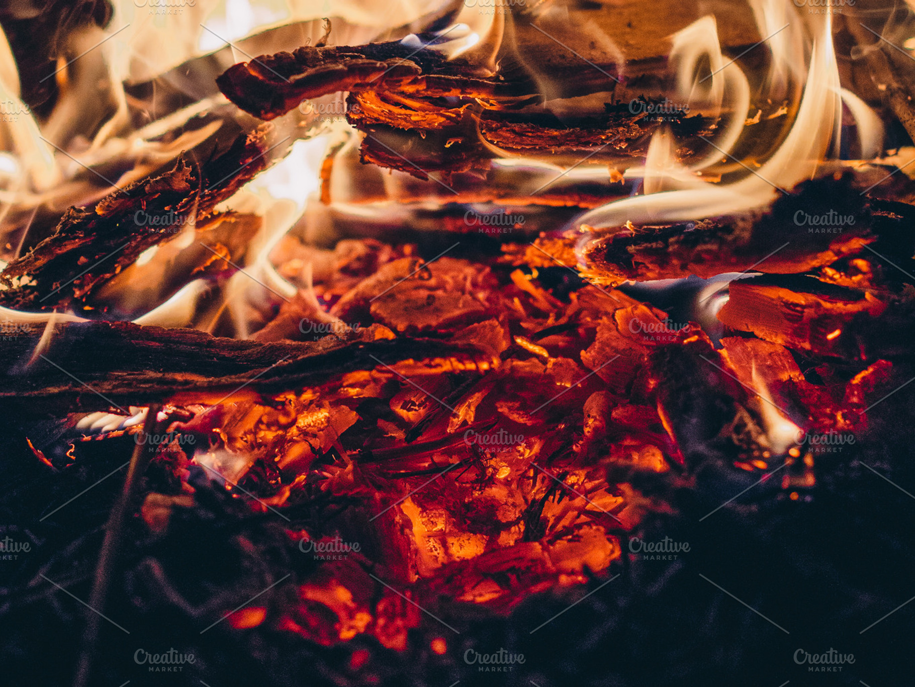 Fire ember stock photo containing fire and ember, an Abstract Photo by Pawel Kadysz