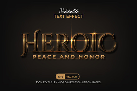 Gold Text Effect Cinematic Style, a Layer Style Add-On by Mockmenot