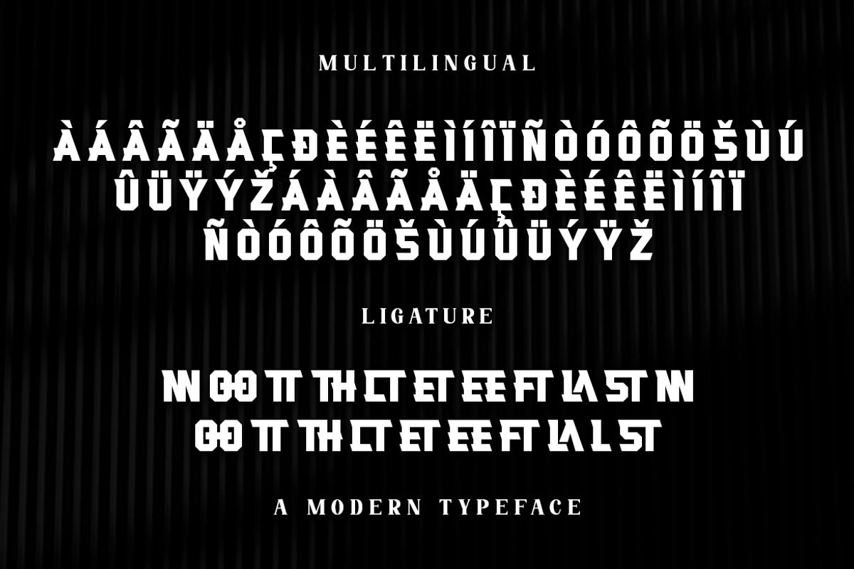 Freedrin - A Modern Typeface, a Sans Serif Font by Meizzaluna Design (Photo 5 of 10)