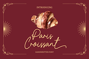 Paris Croissant, a Handwritten Font by Jackgridden (Thumbnail 1 of 9)