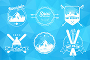 Ski Resort Emblems, an Illustration by Albert Does Stuff (Thumbnail 2 of 2)