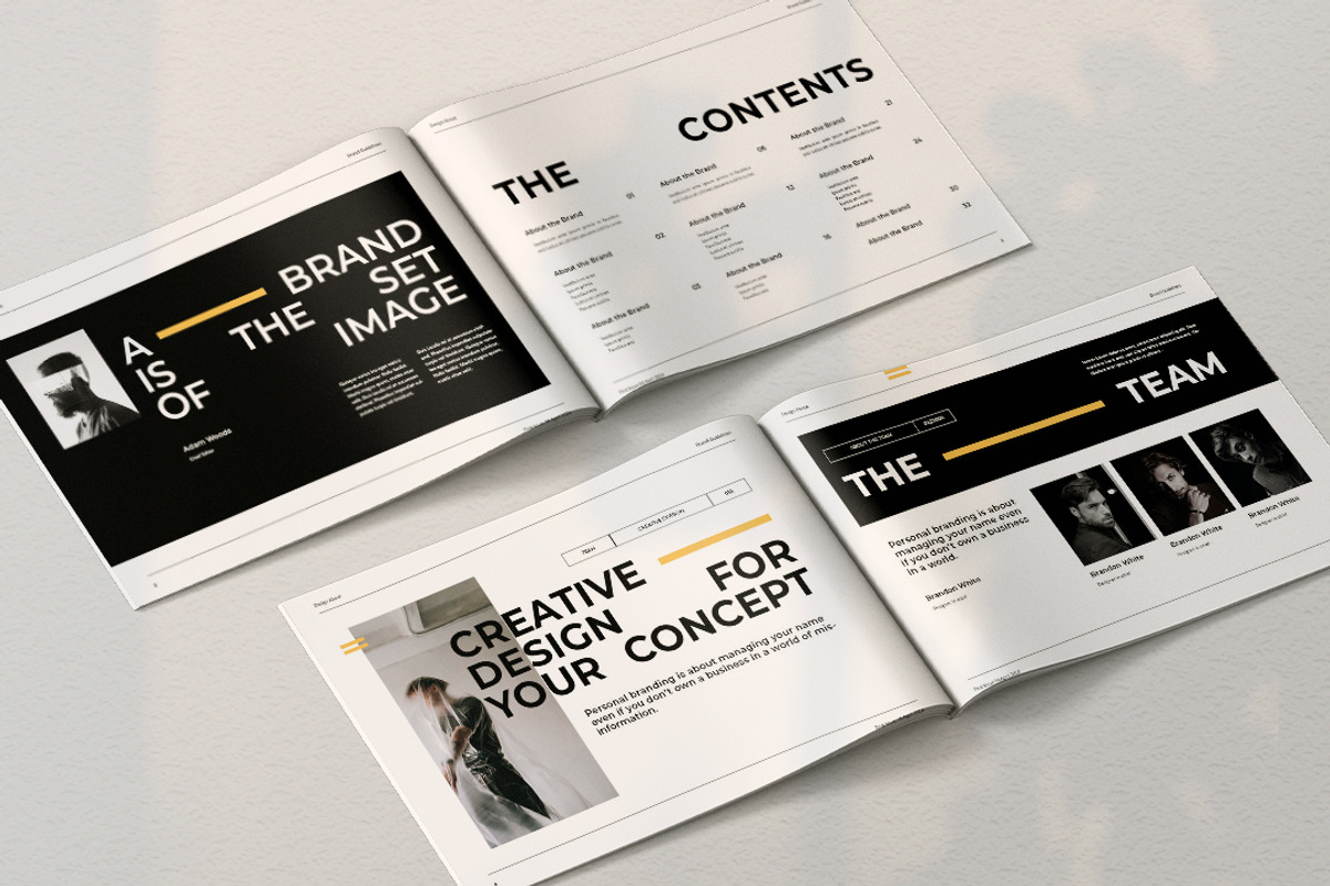 Beige Brand Guidelines, a Presentation Template by Analogi Studio (Photo 9 of 14)