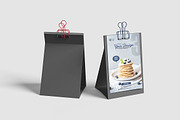 Modern Table Tent Mockup, an Advertising Mockup by bimockup (Thumbnail 5 of 6)