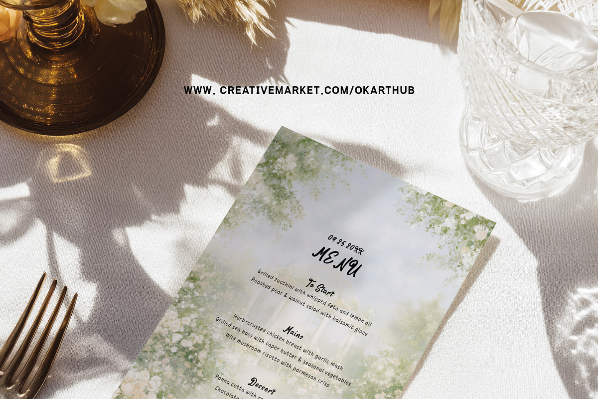 70 Painterly Garden Backgrounds, a Background Graphic by OKArtHub (Photo 12 of 13)