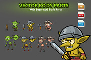 Goblins Ememies Sprites 07, an Illustration by CreativeGameArt (Thumbnail 2 of 4)