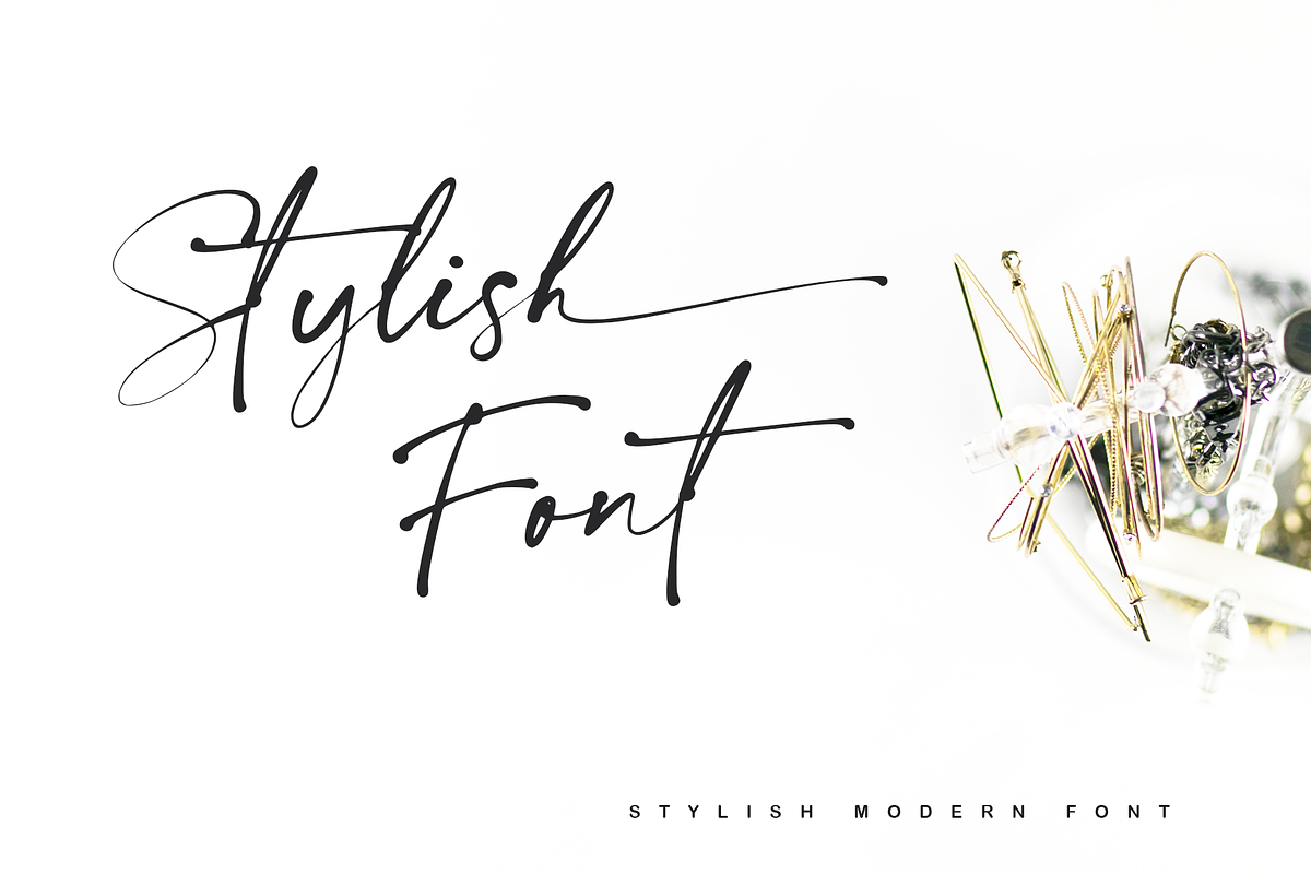 Collection - NEW STYLE, a Script Font by alphArtype (Photo 3 of 16)