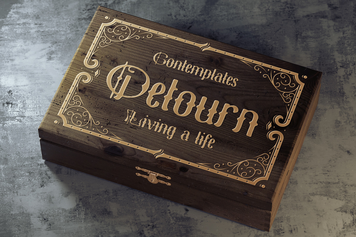 Red Ribbory, a Slab Serif Font by Vava Aryanto (Photo 6 of 12)