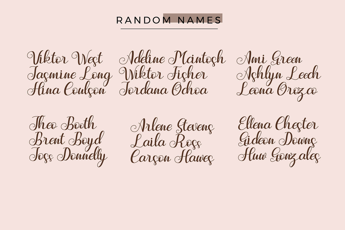 Halima Beautiful - Font script typeface
