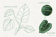 100 + Art Brushes for Procreate, a Brush Add-On by The_Brush_Shop (Thumbnail 4 of 14)