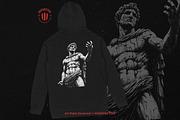 10 Bundle Dark Art Roman Statue Gods, an Illustration by Morspective (Thumbnail 4 of 7)