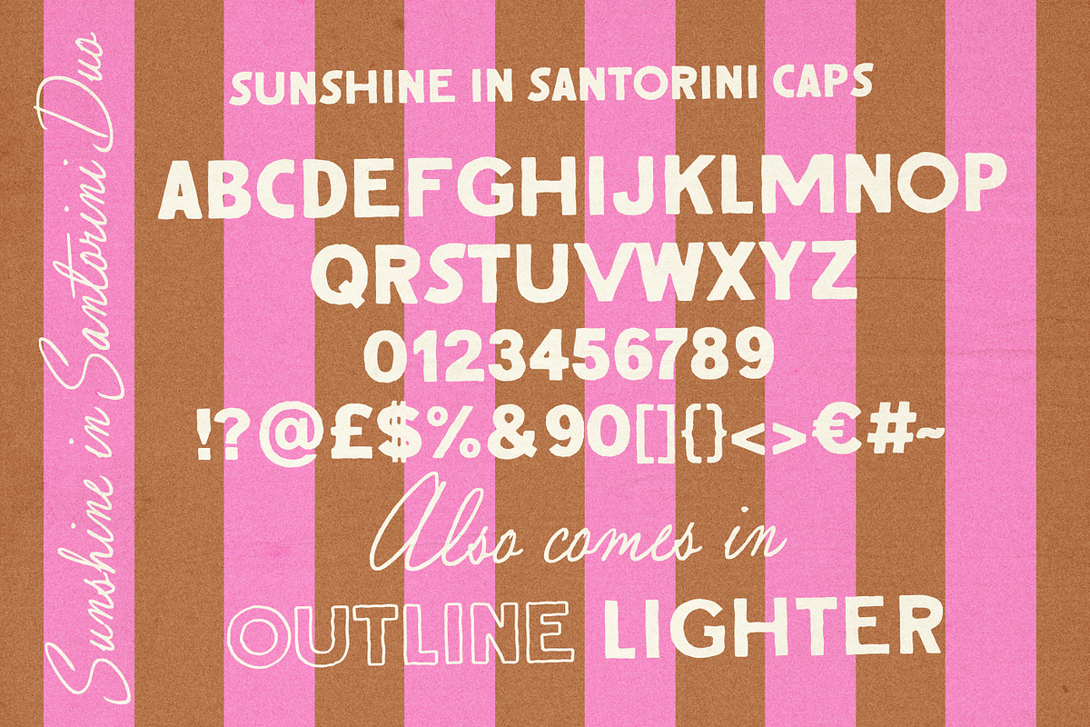 Santorini Sunshine, a Handwritten Font by Nicky Laatz (Photo 23 of 23)