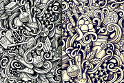 Science Graphic Doodle Patterns, a Pattern Graphic by BALABOLKA (Thumbnail 4 of 6)