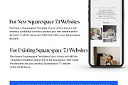 Portfolio Squarespace 7.1 Template, a Websites & App Template by Kseniia_Design (Thumbnail 5 of 8)