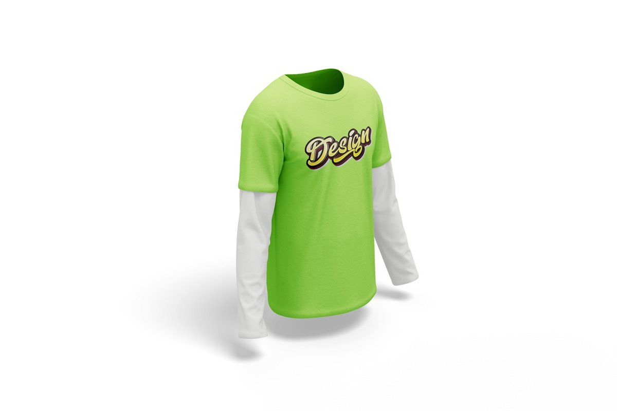 Long Sleeve Shirt Mockup, a Shirt Mockup by Graphic Deal (Photo 5 of 5)