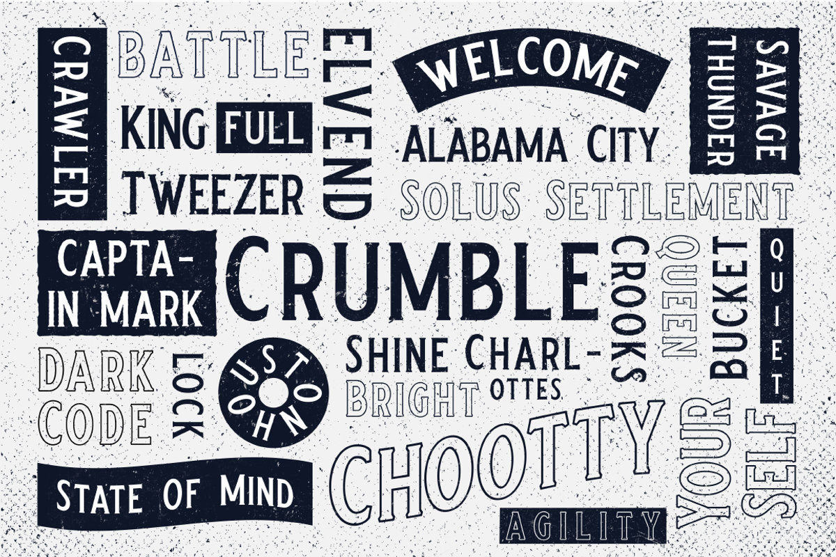 Harlend (6 font with bonus), a Script Font by Angin Studio (Photo 7 of 16)