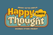 Kelpo - Groovy Retro Typeface, a Serif Font by Dharmas Foundry (Thumbnail 4 of 15)