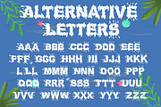 Water Splash - Creative Display Font, a Font by PutraCetol Studio (Thumbnail 5 of 11)
