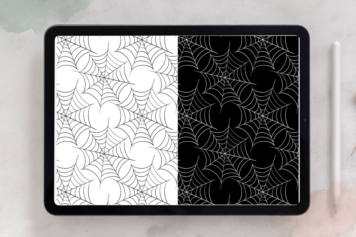 Halloween Procreate Brushes, a Brush Add-On by Mari_Caliart (Photo 10 of 16)