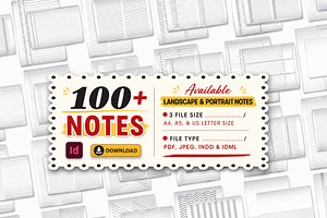 100+ Editable Notes Bundle Pack
