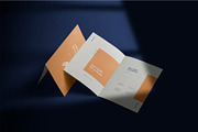 A4 Bifold Brochure Mockup, an Advertising Mockup by megostudi0 (Thumbnail 2 of 2)