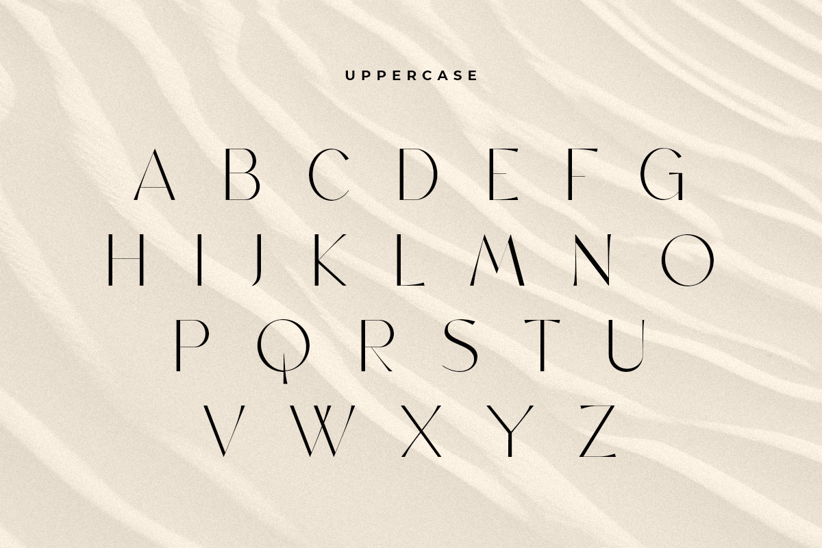 Santiago - Modern Chic Stylish Font, a Sans Serif Font by Sensatype (Photo 13 of 17)