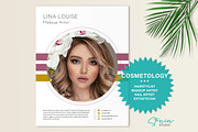 Makeup Artist Resume Template, a Resume Template by Stanin Studio (Thumbnail 2 of 11)