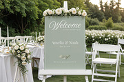 Dusty Green Wedding Website, a Landing Page Template by Everyday Perfection (Thumbnail 10 of 13)